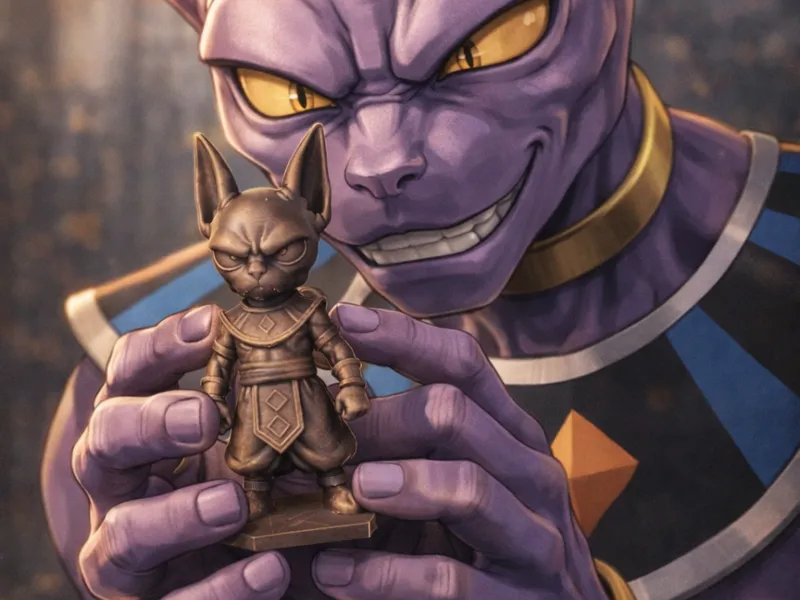 Bills (Dragon Ball) – Mini Estátua Colecionável