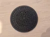 PLA, flatter and bigger: 5mm thickness, Ø10cm