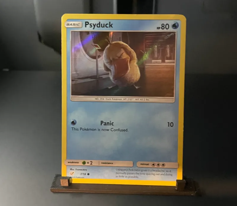 Pokemon card holder / trading card stand
