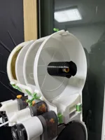 Compatible with Ultimate Spool Enclosure + finger hole.