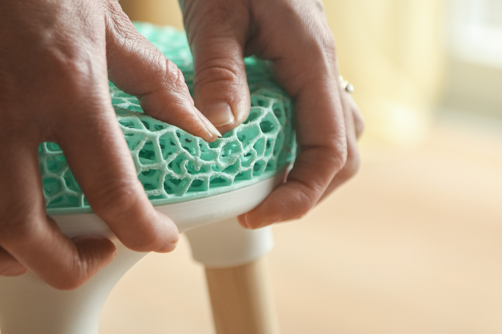 Miniatura 2 do modelo 3D Lattice Stool