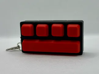 KeyClick Mechanical Key Fidget – 4-Key + Space Bar
