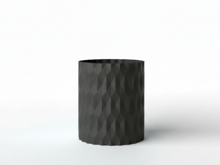 Hexagon Pattern — Vase