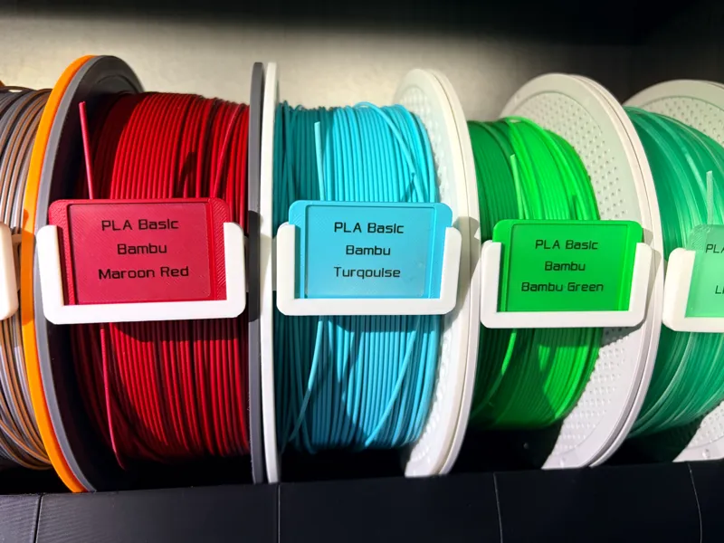 Universal Swatch Label Holder System