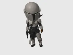 Mandalorian miniatura
