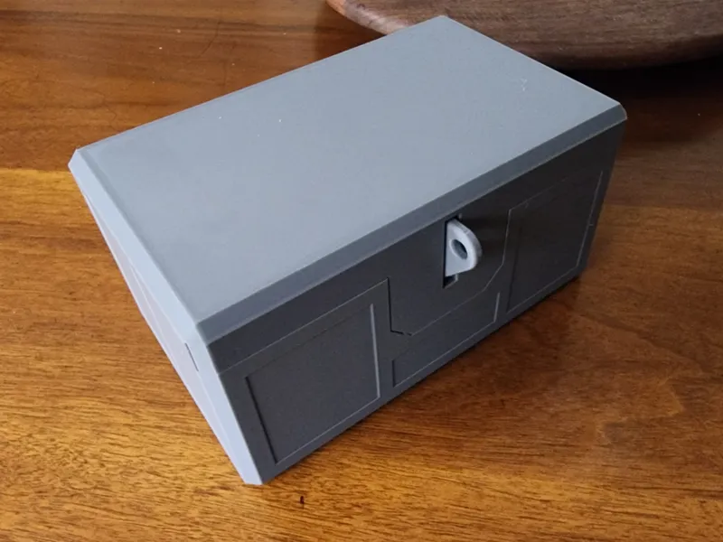 Padlock Box - Sliding Lid - 200mm x 115mm x 95mm