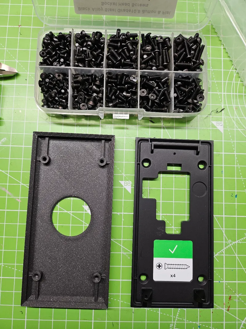 Ring Doorbell Gen2 Battery - flat backplate
