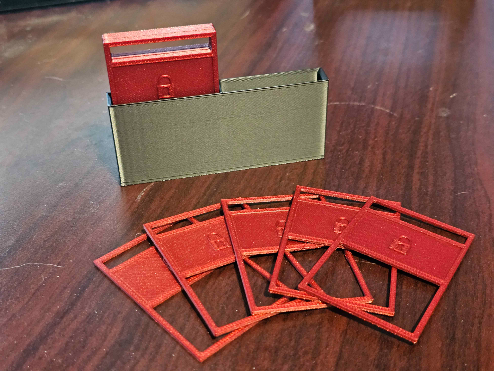 MTG Locked Door Token Box