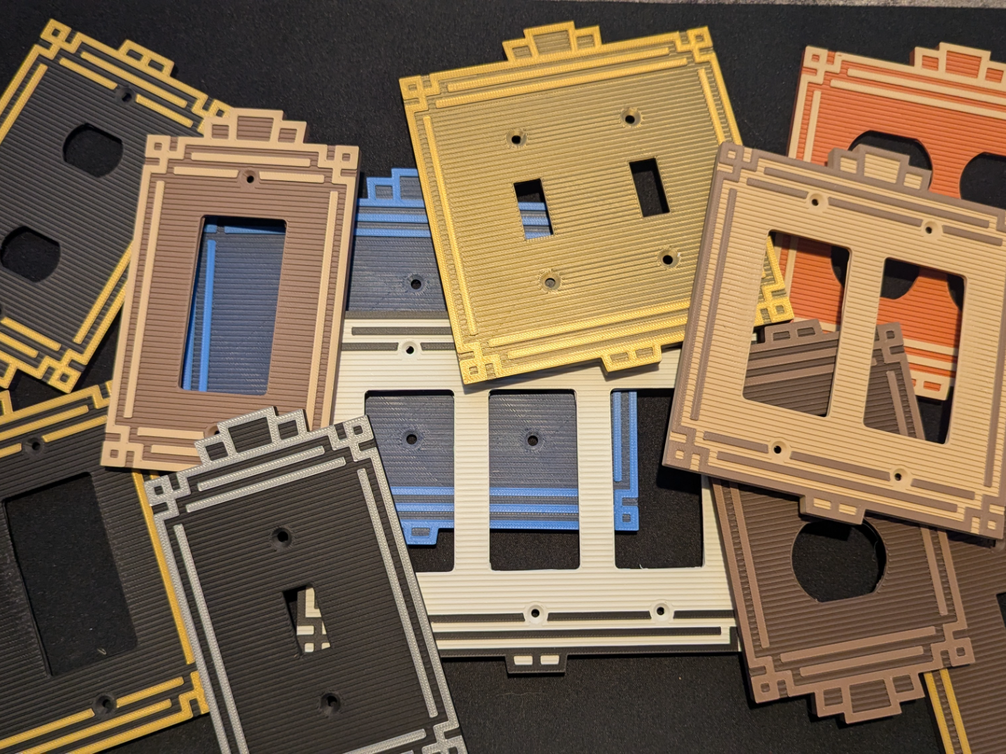 Selection of Art Deco Switch & Outlet Wall Plates