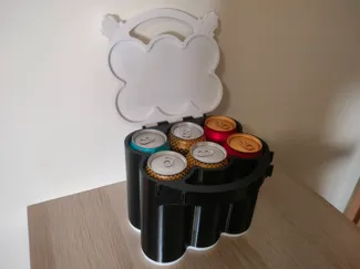 6-pack beer carrier V01