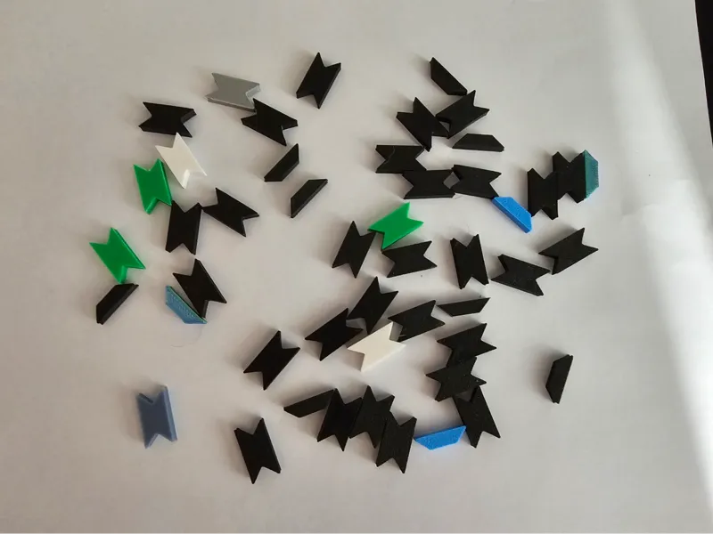 Connectors and block offs for 160mm x 160mm frame.
