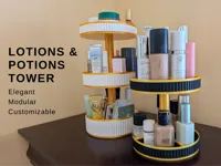 Modular Tower, 3 Container Sizes