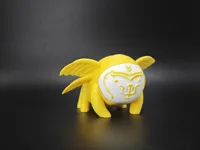 多色配置（建议用h2c打印）0.2mm 层高, 2 层墙, 10% 填充