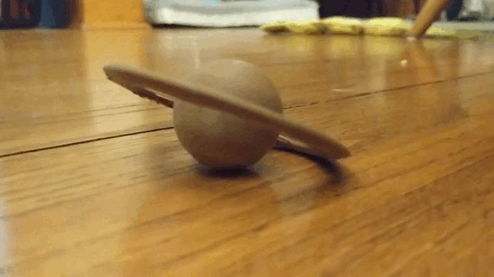 Suspended Planet Saturn Decoration or Spinner