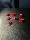 Unicolor separated parts 0.08mm layer, 2 walls, 15% infill