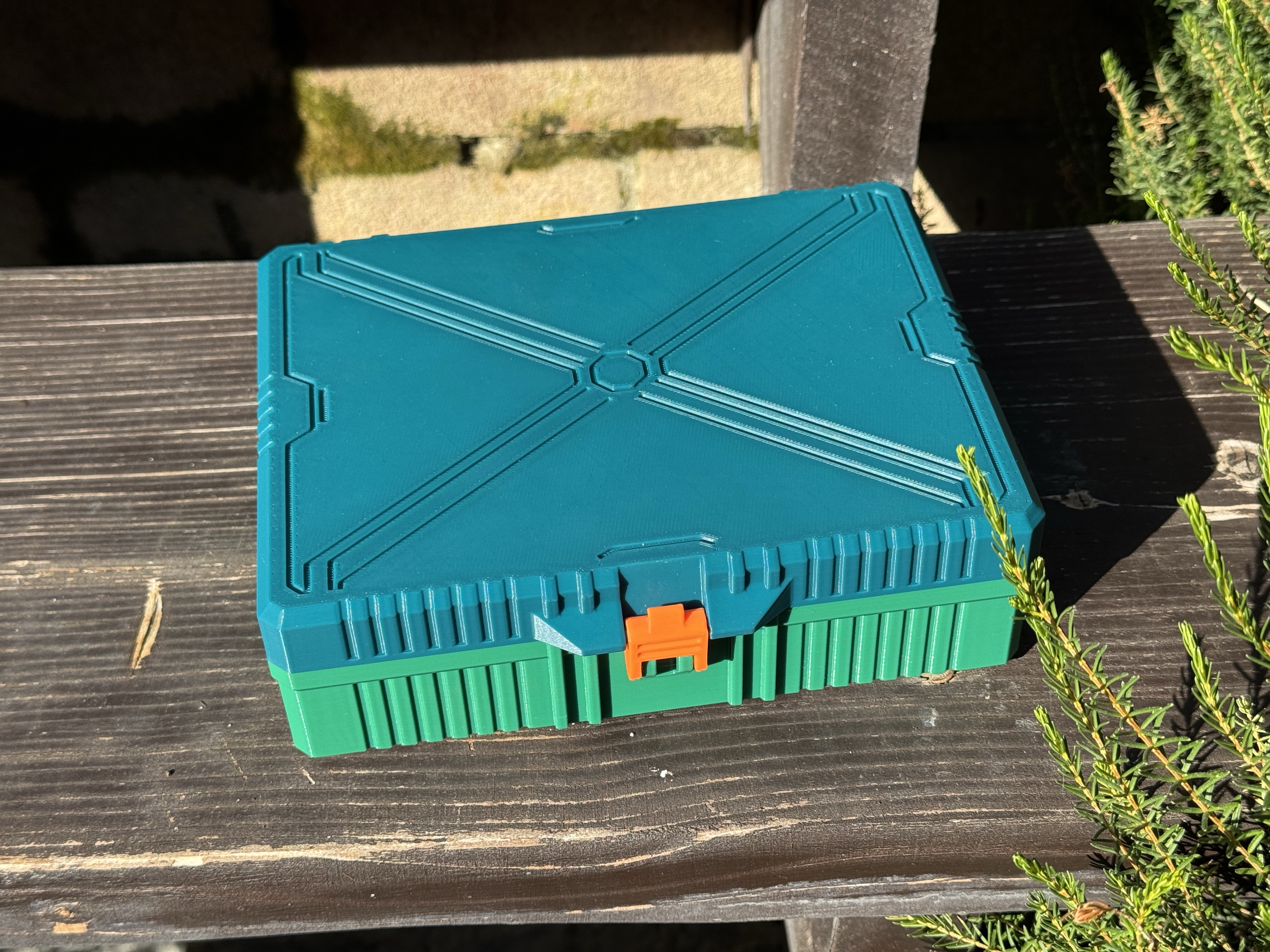 Miniatura 3 do modelo 3D Parametric Rugged Box Gridfinity-Ready No Hardware
