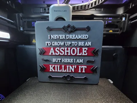 Modelo para impresión 3D: Killin' It - A-Hole Version — referencia de MakerWorld
