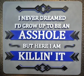 Modelo para impresión 3D: Killin' It - A-Hole Version — vista de referencia 3