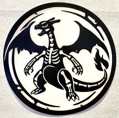 charizard x ray skeleton