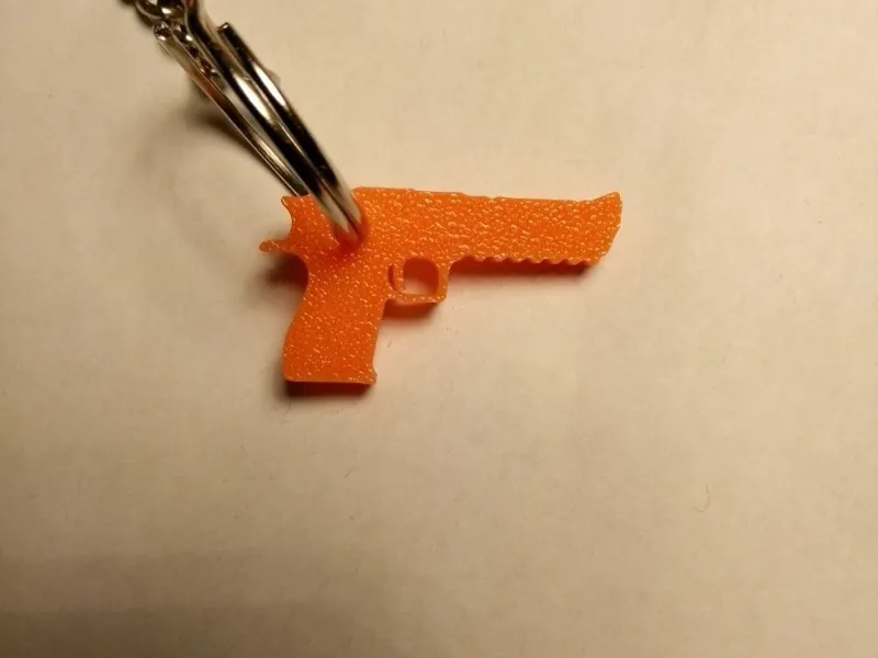 Mini Desert Eagle Keychain