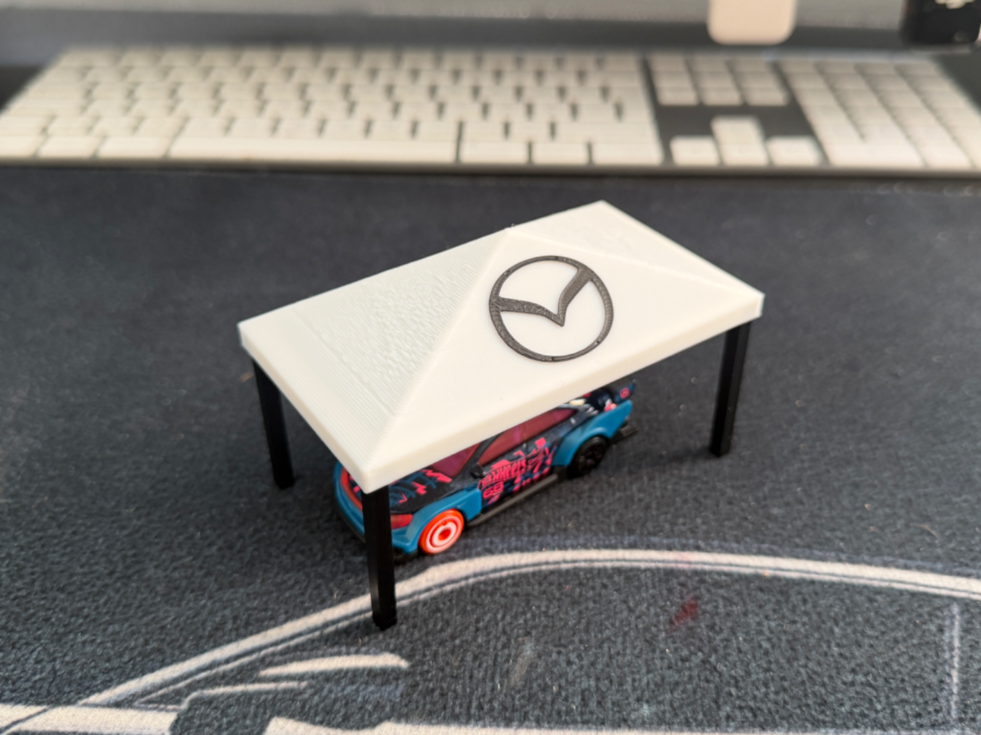 Mazda Car tent for 1:64 scale cars 