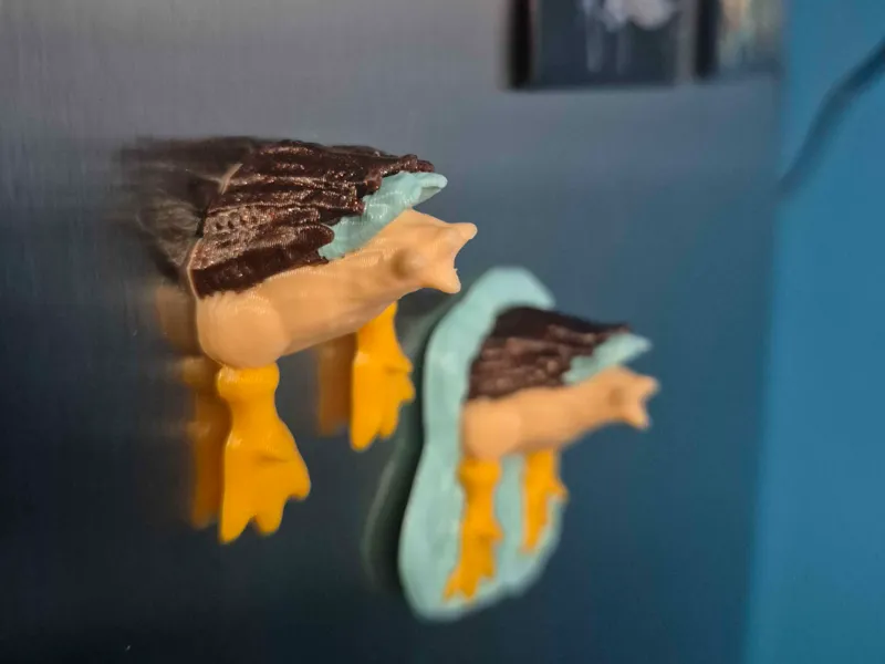 Duck Butt Magnet