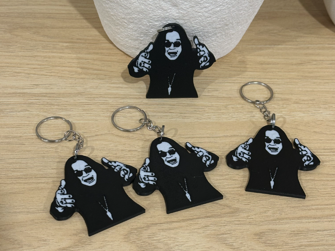 Ozzy Keychain 
