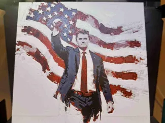 HueForge - Charlie Kirk 200x191