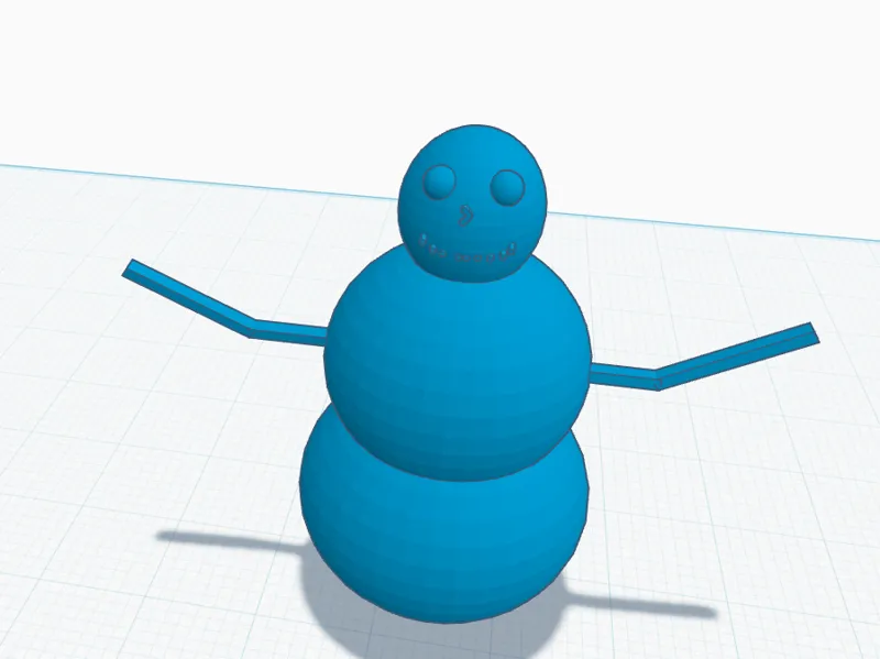 Goofy Snowman