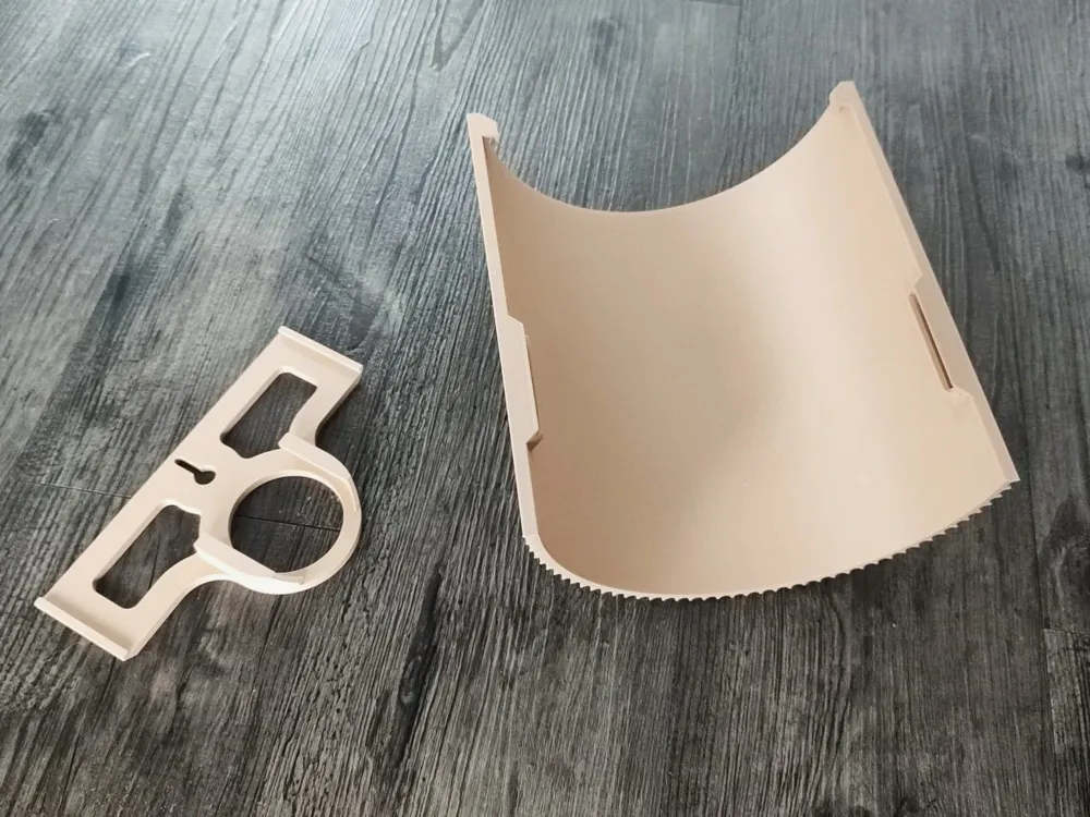 lámpara de pared - Kit de lámpara LED 001 - Modelo de impresión 3D ...
