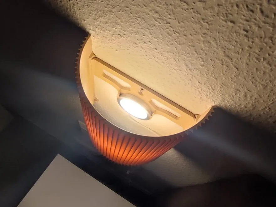 lámpara de pared - Kit de lámpara LED 001 - Modelo de impresión 3D ...