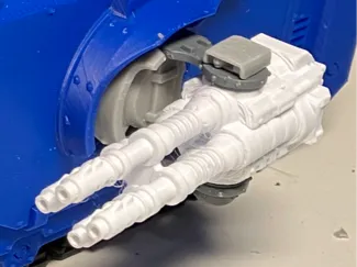 Quad side laser blaster