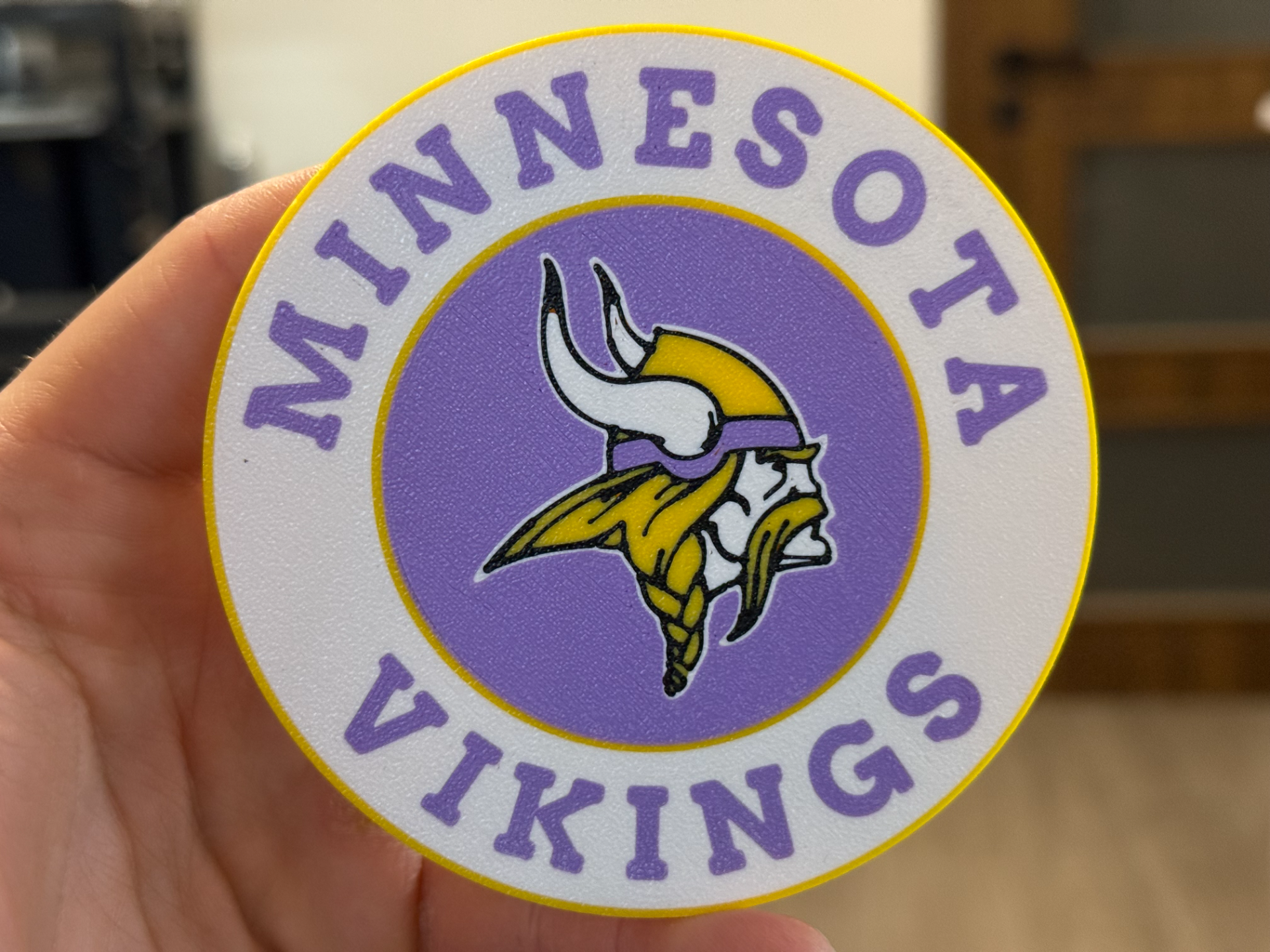 Minnesota Vikings NFL coaster