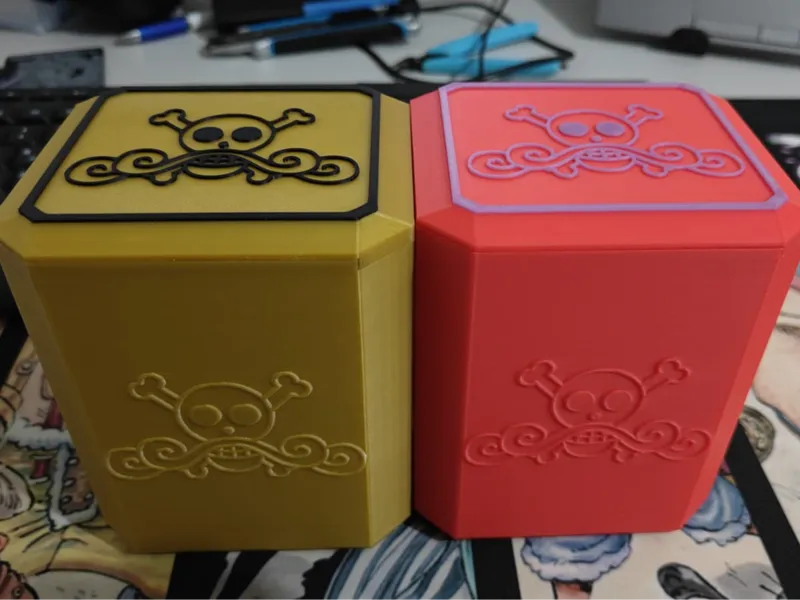 Silvers Rayleigh&Gol D Roger One Piece TCG Deckbox