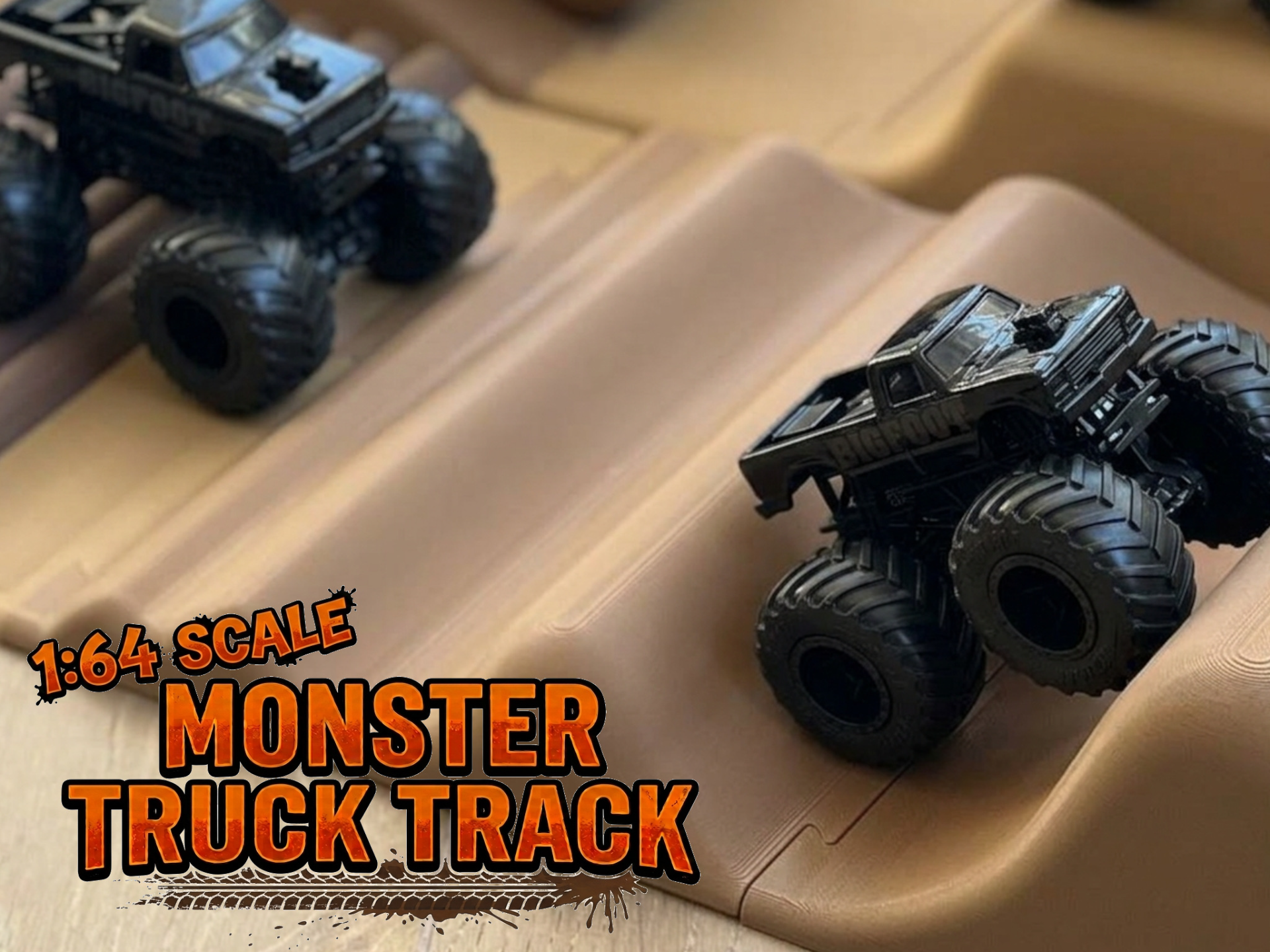 1:64 Monster Truck Track - Pack 2 - Hills - 3D printed Other Toys & Games, in stock in India