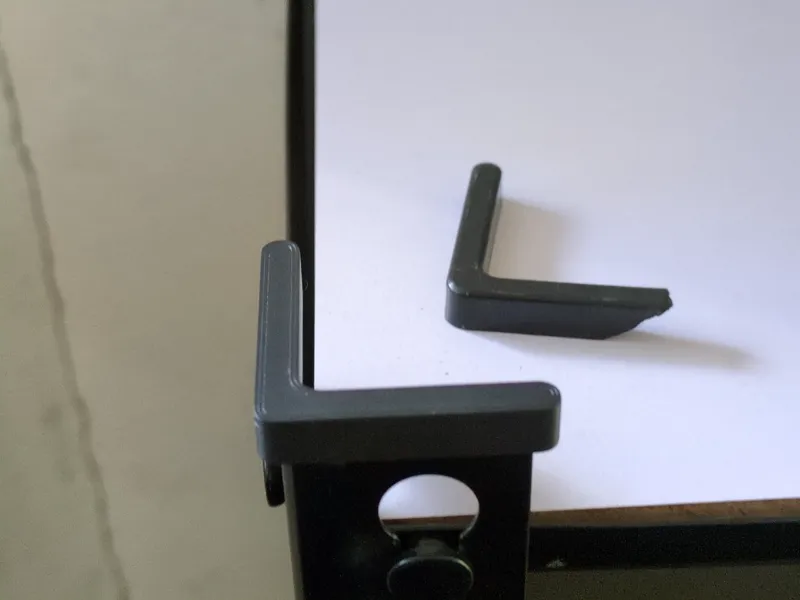 Replacement endcap for King's Rack shelves
