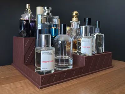 Cologne/Perfume Display Shelf Stand - 4 Tiers