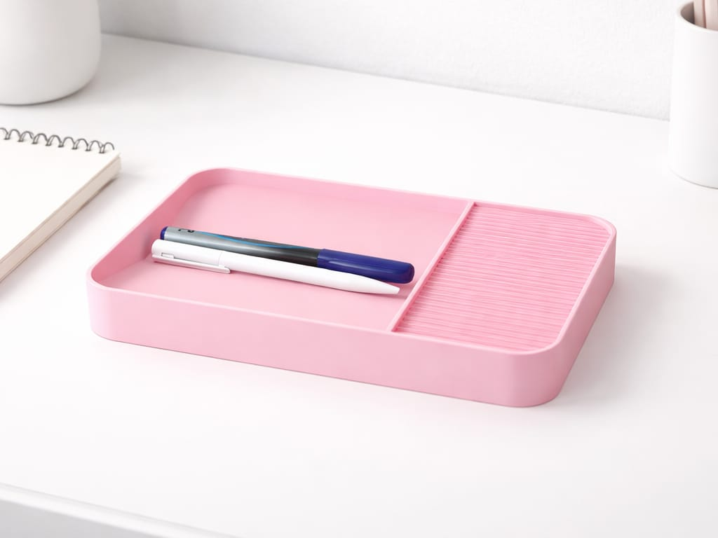 Minimal Desk Tray Organizer (3D print)