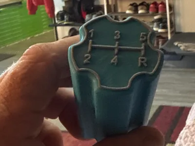 Cobalt Shift knob