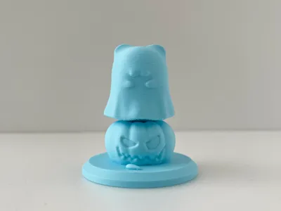 Ghost Hamster Figurine [ HAMHAM.MON ]
