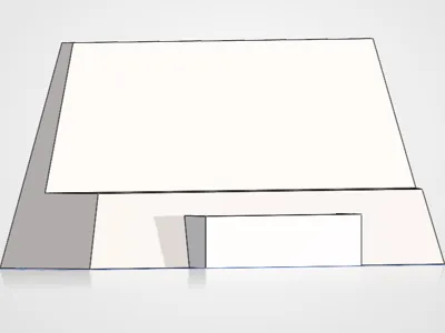 Business Card and Flyer stand sideways