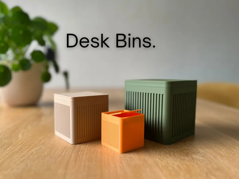 Desk Bin Trash Can