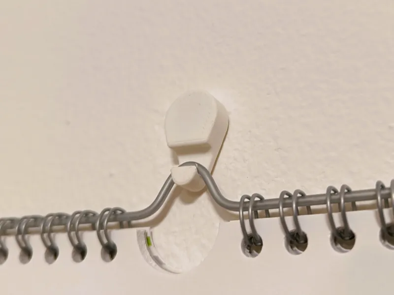 Plasterboard hook for 3,5mm screw