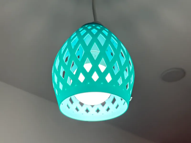 Lattice lamp shade