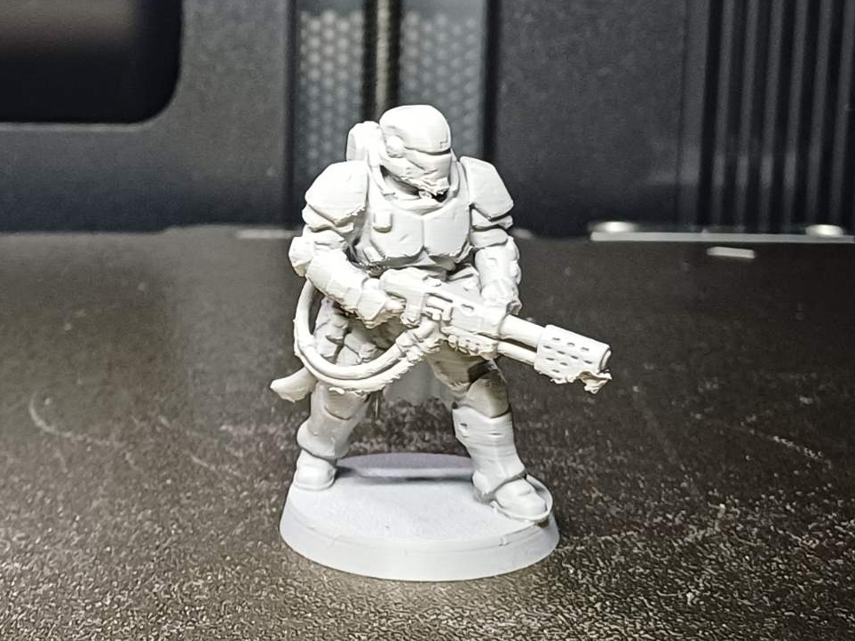 Space Flamethrower Trooper