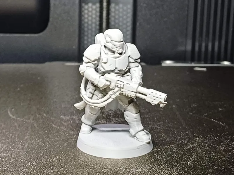 Space Flamethrower Trooper