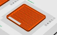 4 Bay Case with fixed grid without using magnets