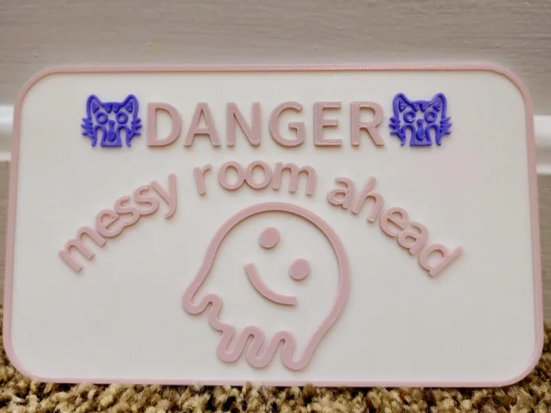 danger messy room ahead
