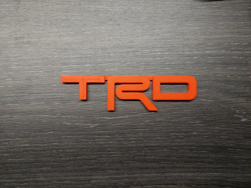TRD logo + keychain