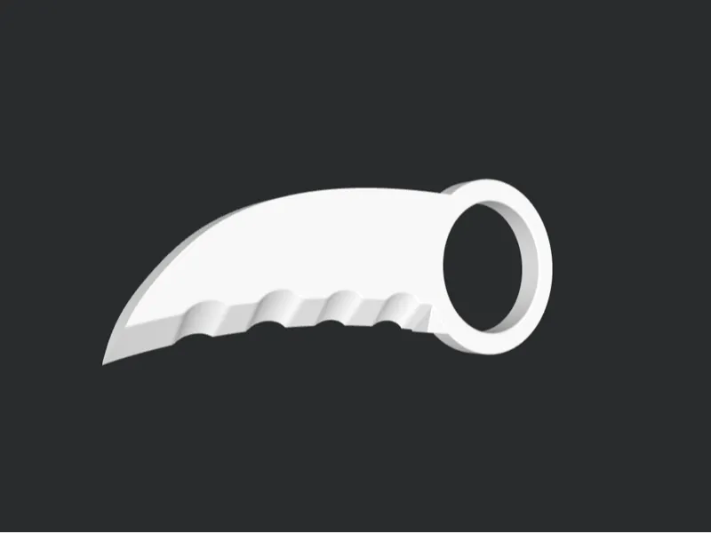 Karambit Box Cutter